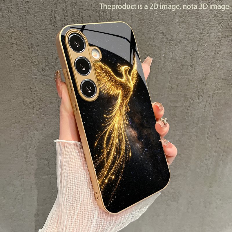 Samsung Galaxy A55 - 2D Phoenix Pattern Flowing Light Phone