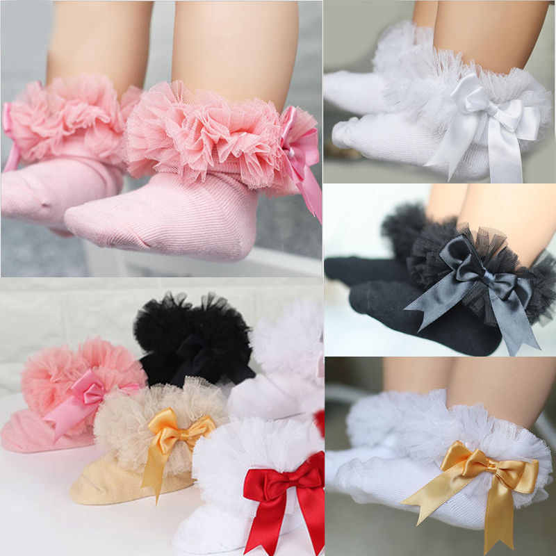Floral Baby Knee High Socks An - Baby Sock Oximeter 评论和价格
